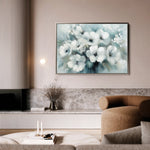 Floral 781 Canvas Art 18" x 24" / 45 x 60 cm / Black