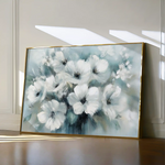 Floral 781 Canvas Art 60 x 40 cm / Black