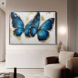 Floral 782 Canvas Art 18" x 24" / 45 x 60 cm / Black
