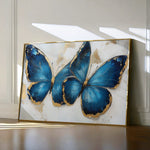 Floral 782 Canvas Art 18" x 24" / 45 x 60 cm / Black