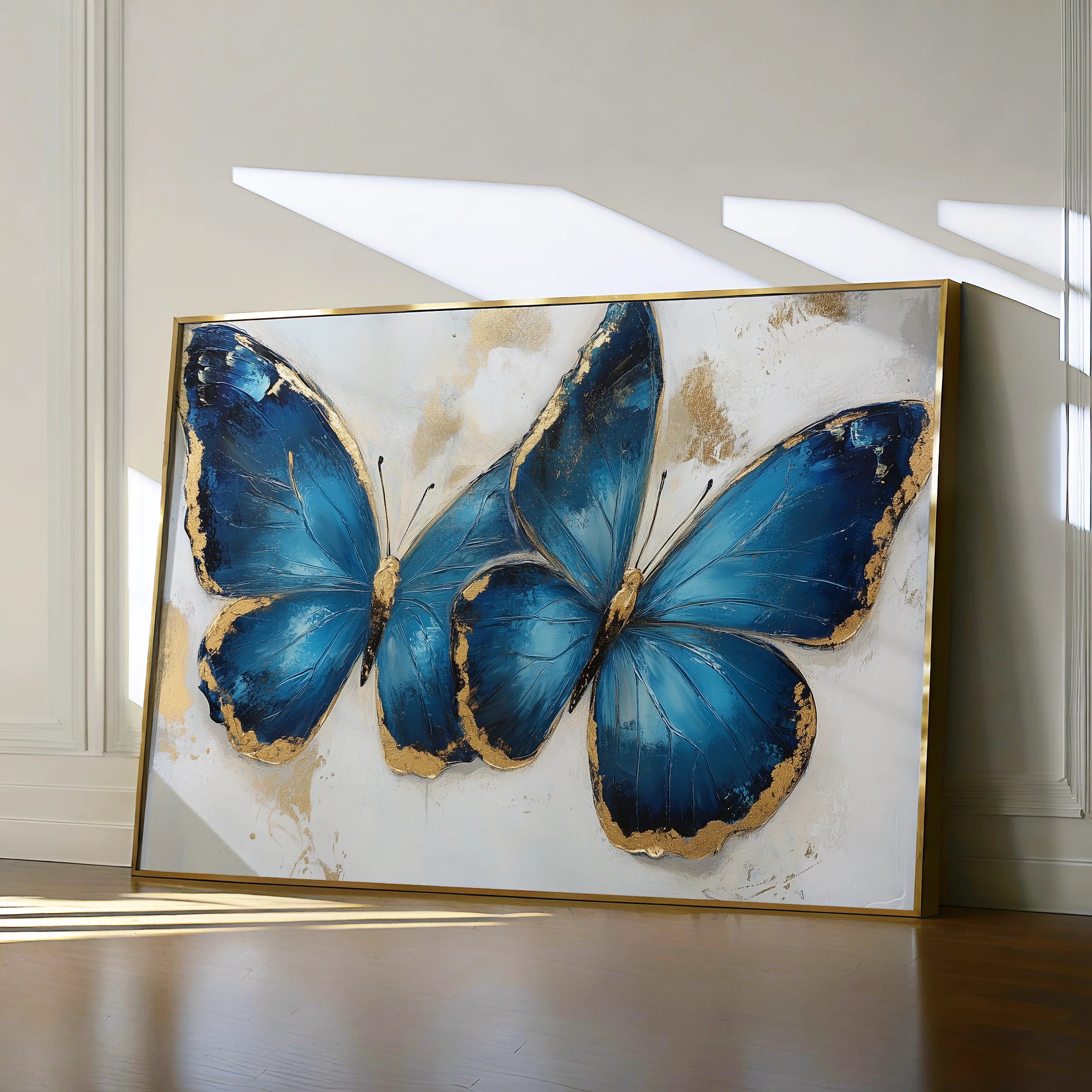 Floral 782 Canvas Art 18" x 24" / 45 x 60 cm / Black