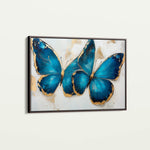 Floral 782 Canvas Art 18" x 24" / 45 x 60 cm / Black