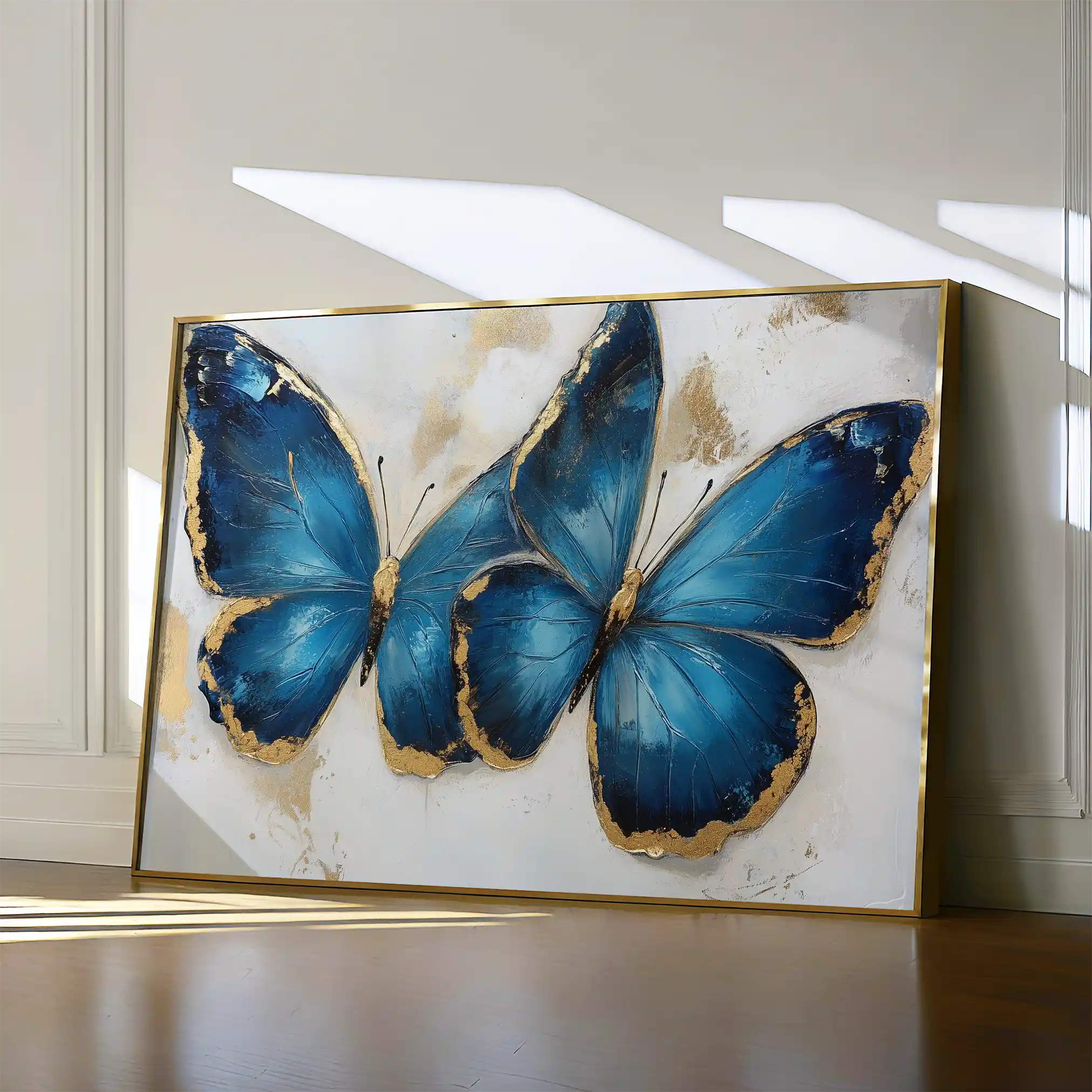 Floral 782 Canvas Art 60 x 40 cm / Black