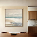 Abstract 783 Canvas Art 16" x 16" / 40 x 40 cm / Black