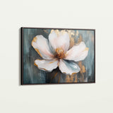 Floral 784 Canvas Art 18" x 24" / 45 x 60 cm / Black
