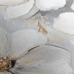 Floral 785 Canvas Art 18" x 24" / 45 x 60 cm / Black