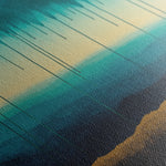Abstract 786 Canvas Art 16" x 16" / 40 x 40 cm / Black