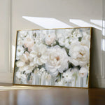 Floral 786 Canvas Art 18" x 24" / 45 x 60 cm / Black