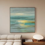 Abstract 787 Canvas Art 60 x 60 cm / Black