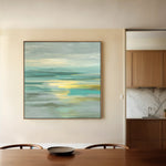 Abstract 787 Canvas Art 60 x 60 cm / Black