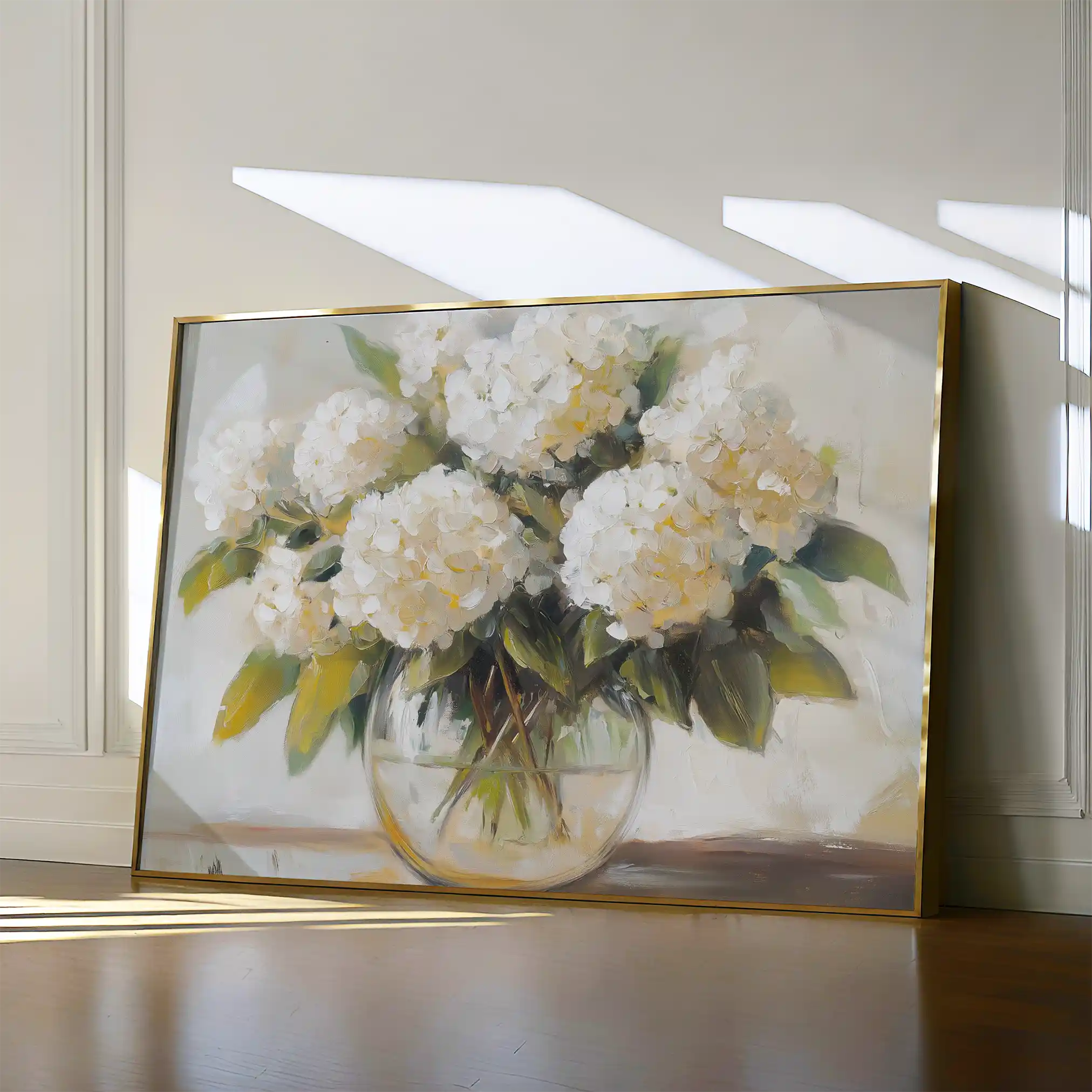 Floral 788 Canvas Art 60 x 40 cm / Black