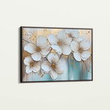 Floral 791 Canvas Art 18" x 24" / 45 x 60 cm / Black