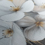 Floral 792 Canvas Art 18" x 24" / 45 x 60 cm / Black
