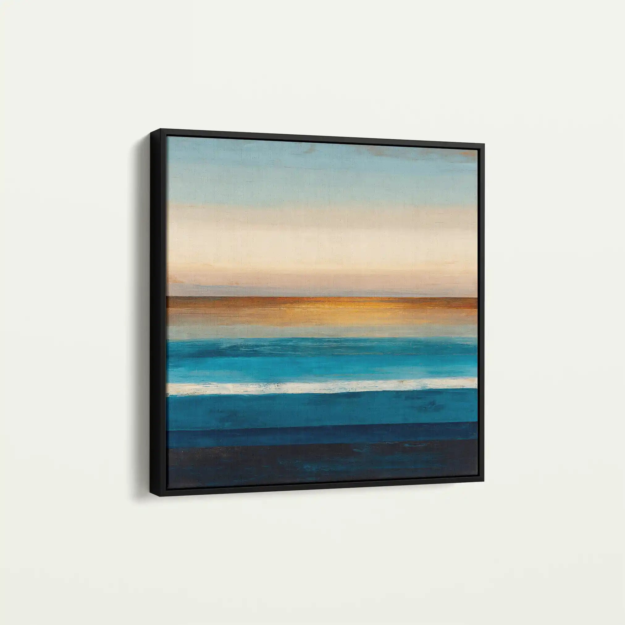 Abstract 794 Canvas Art 60 x 60 cm / Black