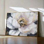 Floral 794 Canvas Art 60 x 40 cm / Black