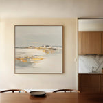 Abstract 795 Canvas Art 16" x 16" / 40 x 40 cm / Black