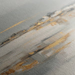 Abstract 795 Canvas Art 16" x 16" / 40 x 40 cm / Black