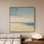 Abstract 797 Canvas Art 16" x 16" / 40 x 40 cm / Black