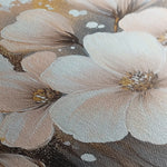 Floral 797 Canvas Art 60 x 40 cm / Black