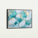 Floral 798 Canvas Art 18" x 24" / 45 x 60 cm / Black