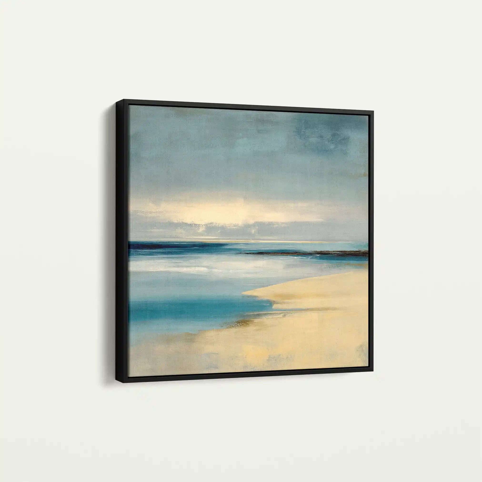 Abstract 799 Canvas Art 60 x 60 cm / Black