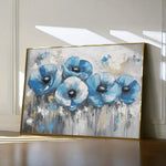 Floral 799 Canvas Art 18" x 24" / 45 x 60 cm / Black