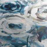 Floral 802 Canvas Art 18" x 24" / 45 x 60 cm / Black