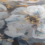 Floral 803 Canvas Art 18" x 24" / 45 x 60 cm / Black
