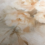 Floral 806 Canvas Art 18" x 24" / 45 x 60 cm / Black