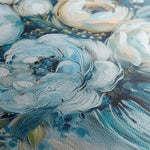 Floral 807 Canvas Art 18" x 24" / 45 x 60 cm / Black