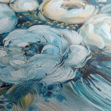 Floral 807 Canvas Art 18" x 24" / 45 x 60 cm / Black