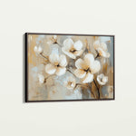 Floral 808 Canvas Art 18" x 24" / 45 x 60 cm / Black