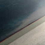 Abstract 809 Canvas Art 16" x 16" / 40 x 40 cm / Black