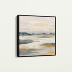 Abstract 811 Canvas Art 60 x 60 cm / Black