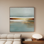 Abstract 813 Canvas Art 60 x 60 cm / Black