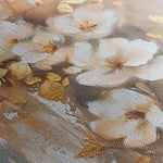 Floral 813 Canvas Art 18" x 24" / 45 x 60 cm / Black