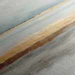 Abstract 814 Canvas Art 16" x 16" / 40 x 40 cm / Black