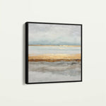Abstract 814 Canvas Art 60 x 60 cm / Black
