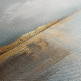 Abstract 815 Canvas Art 16" x 16" / 40 x 40 cm / Black