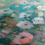Floral 816 Canvas Art 18" x 24" / 45 x 60 cm / Black