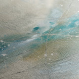 Abstract 817 Canvas Art 16" x 16" / 40 x 40 cm / Black
