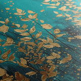 Floral 819 Canvas Art 18" x 24" / 45 x 60 cm / Black