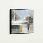 Abstract 823 Canvas Art 60 x 60 cm / Black