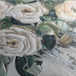 Floral 824 Canvas Art 18" x 24" / 45 x 60 cm / Black