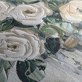 Floral 824 Canvas Art 18" x 24" / 45 x 60 cm / Black