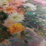 Floral 825 Canvas Art 18" x 24" / 45 x 60 cm / Black