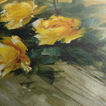 Floral 826 Canvas Art 18" x 24" / 45 x 60 cm / Black