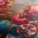 Floral 828 Canvas Art 18" x 24" / 45 x 60 cm / Black