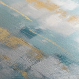 Abstract 829 Canvas Art 16" x 16" / 40 x 40 cm / Black