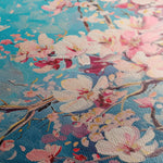 Floral 830 Canvas Art 18" x 24" / 45 x 60 cm / Black